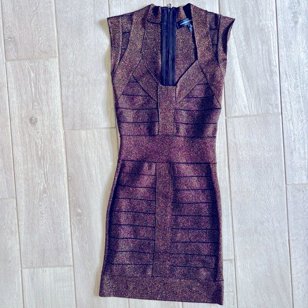 French Connection band-aid dress